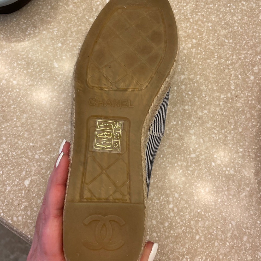 Chanel espandrilles size 37